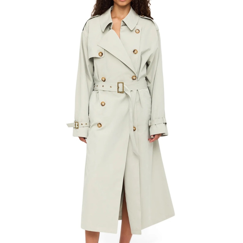 Ronny Kobo Cohen Raincoat in Sage